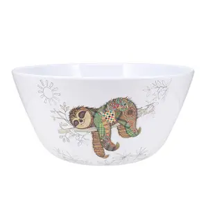 Saladier droit mélamine Kiub Kook Paresseux image-0