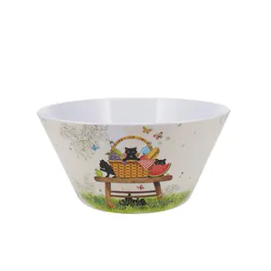 Salatschüssel Melamin Kiub Bug Art Chatons image-0