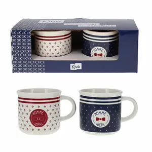 Mini Mugs Timbale + offene Box für ihn idealer Mann Kiub (x2) image-0