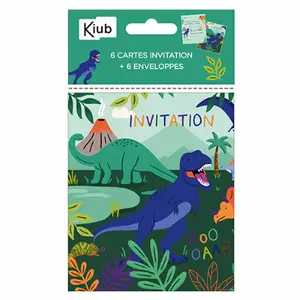 Přání a obálka Kiub Dinosaures image-0