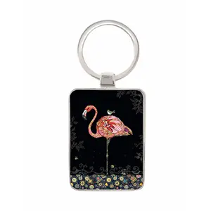 Llavero rectángulo flamenco Kiub Bug Art Jewels image-0