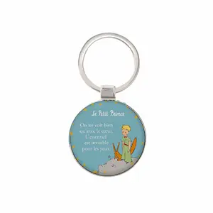 Rund nøglering Kiub Le Petit Prince Renard image-0