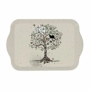 Melamine tray cat tree of life Kiub Bug Art PM