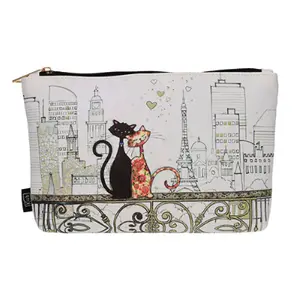 Borsa trapezoidale piccolo modello Kiub Bug Art Paris Amoureux image-0