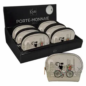 Borsa arrotondata paris te velo Kiub Bug Art image-0