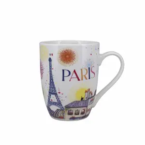 Abgerundete Tasse + Schachtel Kiub Paris En Fête image-0