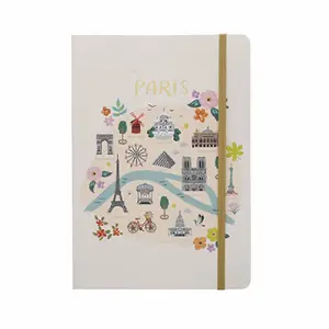 a5 notitieblok met gelijmde rug Kiub Paris Je T'Adore image-0