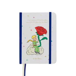 Notitieboek A6 met gebonden rug Le Petit Prince Verloop Roze Kiub image-0
