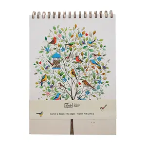 Tekenschrift Kiub GM Portfolio Oiseaux Arbre image-0
