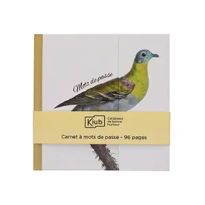 Magnetyczny notatnik z hasłem encyklopedia Kiub Encyclopedia Oiseau image-0