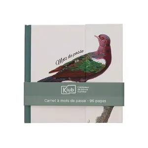 Magnetyczny notatnik z hasłem encyklopedia Kiub Encyclopedia Oiseau image-0