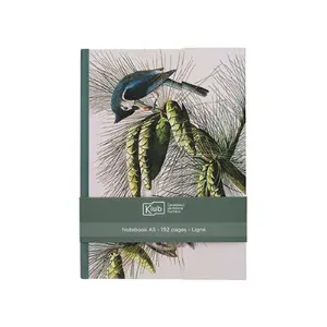 Zeszyt A5 z zamknięciem magnetycznym encyklopedia Kiub Oiseaux image-0