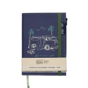 Pochette A5 in PU Kiub Road Trip Van image-0