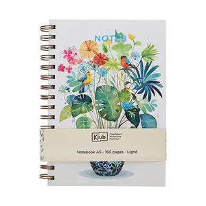 Bloc de notas espiral portfolio pot Kiub A5 image-0