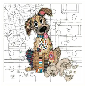 Carte puzzle Chien Kiub Kook image-0