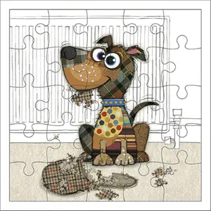 Puzzle karta Kiub Kook Chiot image-0
