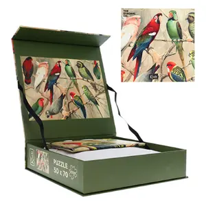 1000-piece puzzle with Parrots bag Kiub The Dybdahl image-0
