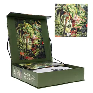 1000-piece puzzle with pouch Tropical Forest Kiub The Dybdahl image-0