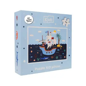 100-piece puzzle Kiub Les Petits Pirate image-0