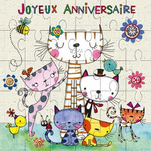 Carte puzzle Kiub Rachel Ellen image-0
