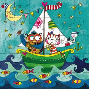 Tarjeta puzzle Kiub Rachel Ellen image-0