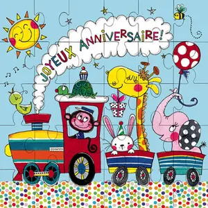 Puzzle-Karte Kiub Rachel Ellen image-0