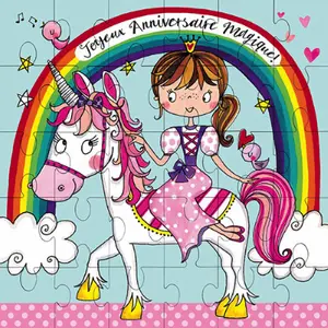 Tarjeta puzzle Kiub Rachel Ellen image-0