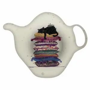 Teebeutelablage Katze Kissen Kiub Bug Art image-0