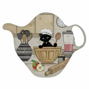 Teebeutelablage Kätzchen Patissier Kiub Bug Art image-0