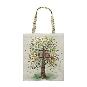 Rectangular canvas tote bag Tree Kiub Portfolio image-0