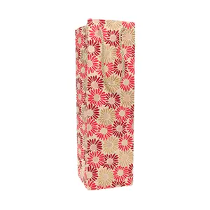 Geschenkbeutel für Flaschen Kiub Fleurs image-0