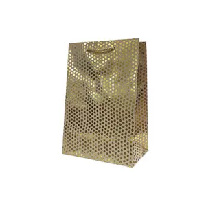 Gift bag Kiub Kraft Pois image-0