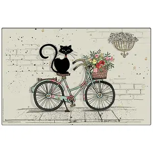 Tappetino Kiub Bug Art Chat Velo image-0