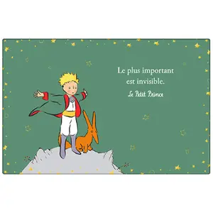 Umieść matę Kiub Le Petit Prince Renard Vert image-0