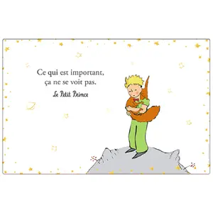 Tappetino Kiub Le Petit Prince Renard Blanc image-0