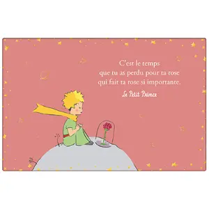 Colocar alfombrilla Kiub Le Petit Prince Rose image-0