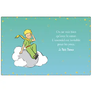 Placer måtten Kiub Le Petit Prince Nuage Planete image-0