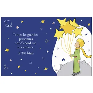 Tischset Kiub Le Petit Prince Bleu Etoiles image-0