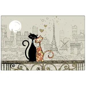 Tischset Kiub Bug Art Paris Te Amoureux image-0