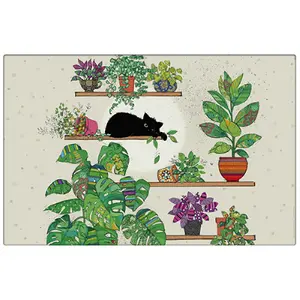 Plaats mat Kiub En Pp Bug Art Chaton Plantes image-0