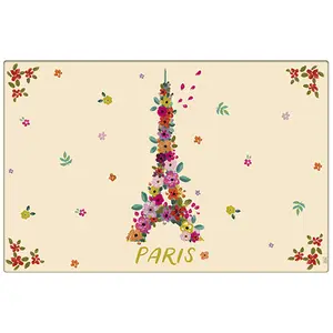 Tischset Kiub Paris Je T Adore Fleurs image-0