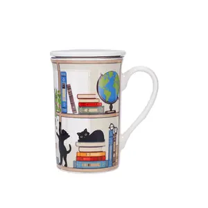 Tazza tisaniere dritta con scatola Chaton Bibli Kiub Bug Art image-0