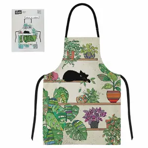 Adjustable apron in kitten gift box plants Kiub Bug Art image-0