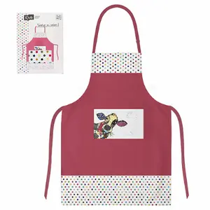 Fartuch z kieszonką w krowiej skrzynce prezentowej Kiub Kook