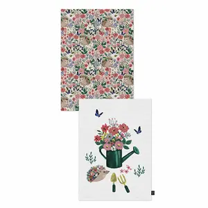 Lot de 2 serviettes en étui cadeau Kiub Esprit Champêtre image-0