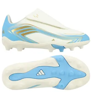 Mini Football Shoes for Children adidas F50 Messi Club Hook and Loop FG/MG image-1