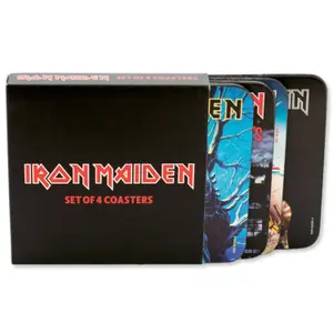 Set aus 4 Untersetzern KKL Iron Maiden image-1