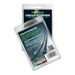 Montagem da carpa Korda Lead Clip Action Pack image-1