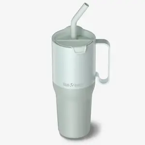 Insulated Cup with Lid and Straw Klean Kanteen Flip image-0