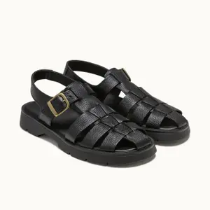 Vegetable Tanned Leather Sandals Kleman Babord GG image-1